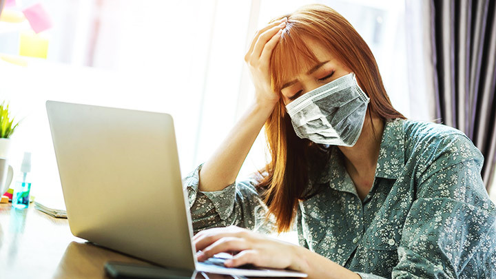 Nhiều người mắc hội chứng Covid kéo dài sau khi nhiễm bệnh. Ảnh: GETTY