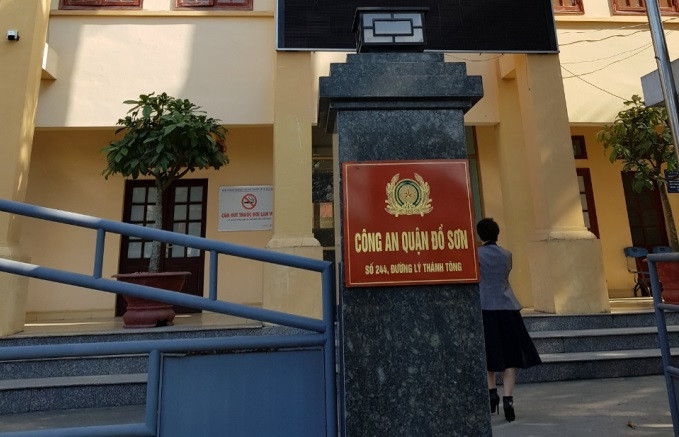 Trụ sở Công an quận Đồ Sơn. 