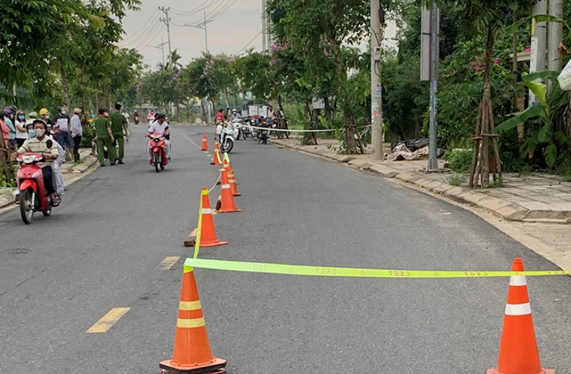 Khu vực xảy ra vụ tai nạn làm 2 người nước ngoài tử vong.