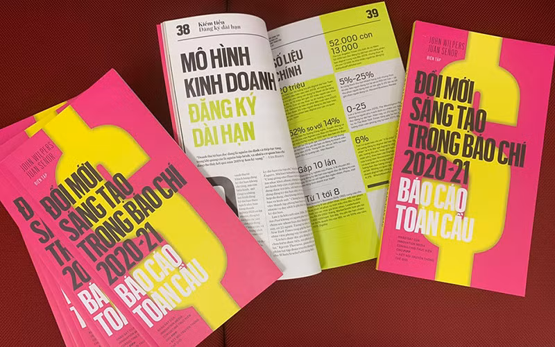 Ra mắt sách về đổi mới sáng tạo trong báo chí