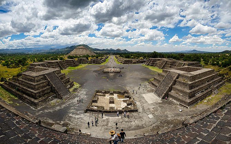 "Thành phố của các vị thần" Teotihuacan (Ảnh: TRIPSAVVY)