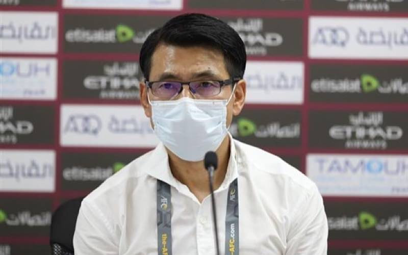 Huấn luyện viên Tan Cheng Hoe của đội tuyển Malaysia. (Ảnh: TTXVN)