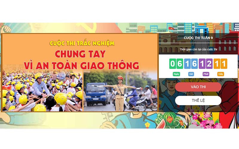 Bạn Châu Thành Nghĩa đoạt giải Nhất tuần tám thi trắc nghiệm “Chung tay vì an toàn giao thông”