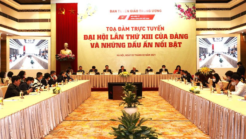 Tọa đàm “Đại hội lần thứ XIII của Đảng và những dấu ấn nổi bật”