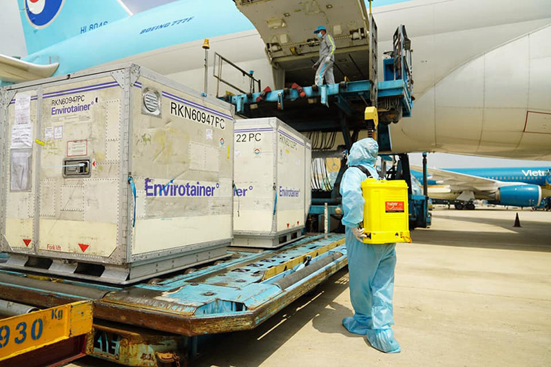 Lô vaccine đã về Việt Nam sáng nay.