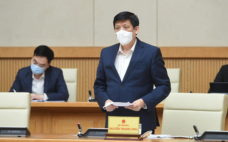 Bộ trưởng Nguyễn Thanh Long báo cáo Thường trực Chính phủ sáng 24-2.