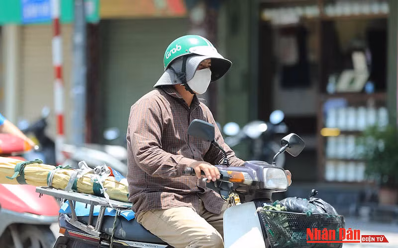 Bắc Bộ cùng với các tỉnh miền trung đã và đang bước vào một đợt nắng nóng diện rộng mới. (Ảnh: HÀ NAM)