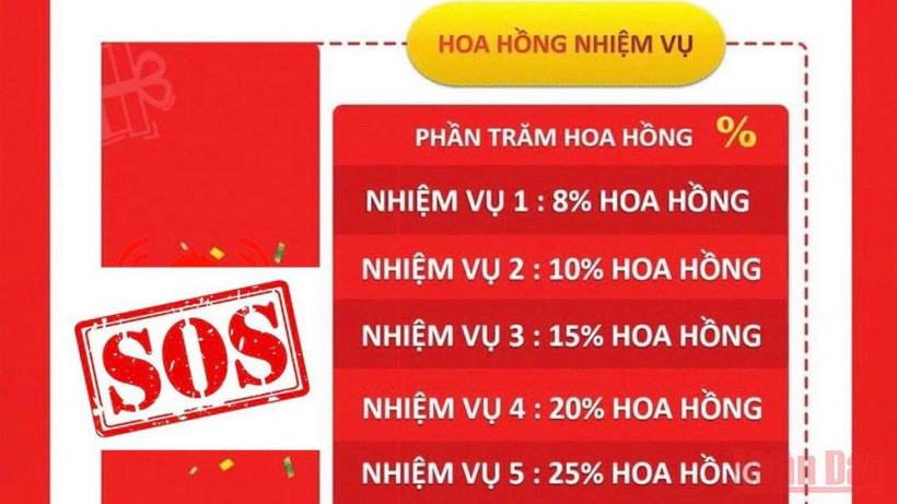 Cơ quan Công an cảnh báo các chiêu trò lừa đảo thông qua tuyển cộng tác viên bán hàng online.