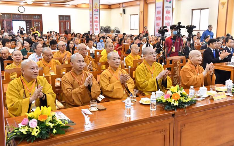 Quang cảnh buổi lễ.