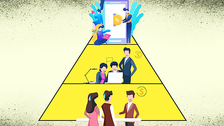 Cần cảnh giác với hình thức đầu tư trực tuyến dạng đa cấp.