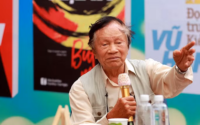 Nhà văn Vũ Hạnh. (ẢNh: Báo Người Lao động)