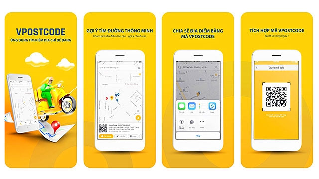 Mã địa chỉ bưu chính Vpostcode
