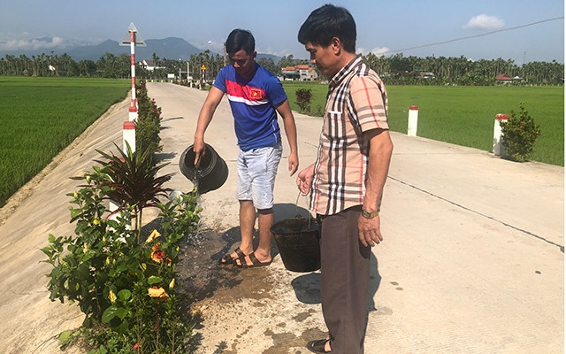 Nhiều vùng nông thôn ở Quảng Ngãi đã đổi thay, ngày càng khang trang, sạch đẹp.