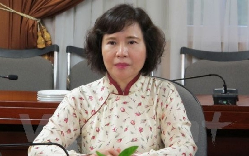 Bà Hồ Thị Kim Thoa. (Ảnh: Vietnamplus)
