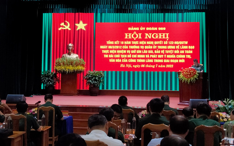 Giữ gìn lâu dài, bảo vệ tuyệt đối an toàn thi hài Chủ tịch Hồ Chí Minh