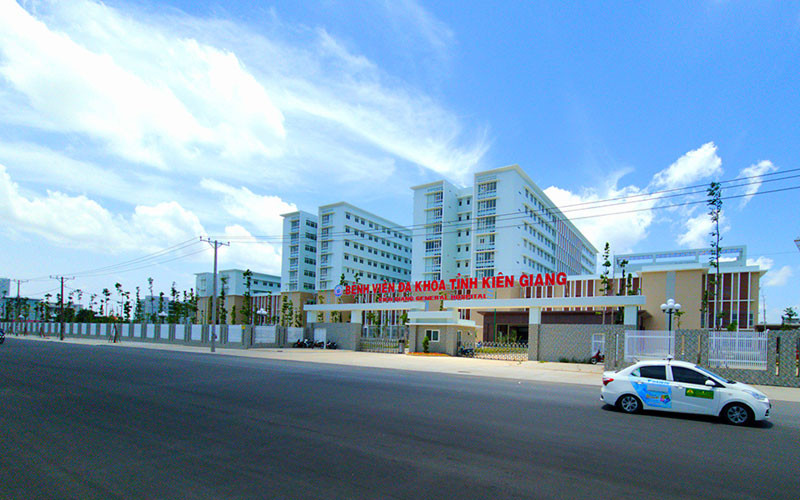 Bệnh viện đa khoa tỉnh Kiên Giang tạm dừng tiếp nhận bệnh nhân.