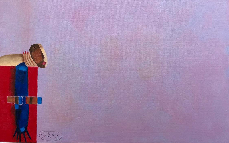 Tác phẩm của họa sĩ Tào Linh.