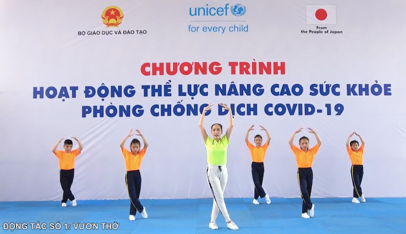 5 bài tập thể dục cho học sinh nâng cao sức khoẻ phòng chống Covid-19