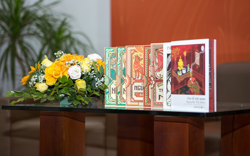 Bộ sách đầu tiên của Tủ sách. (Ảnh: Omega Books)