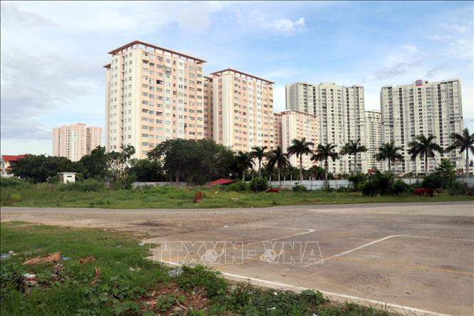 Dự án Khu trung tâm Chí Linh vẫn dang dở. Ảnh: TTXVN.