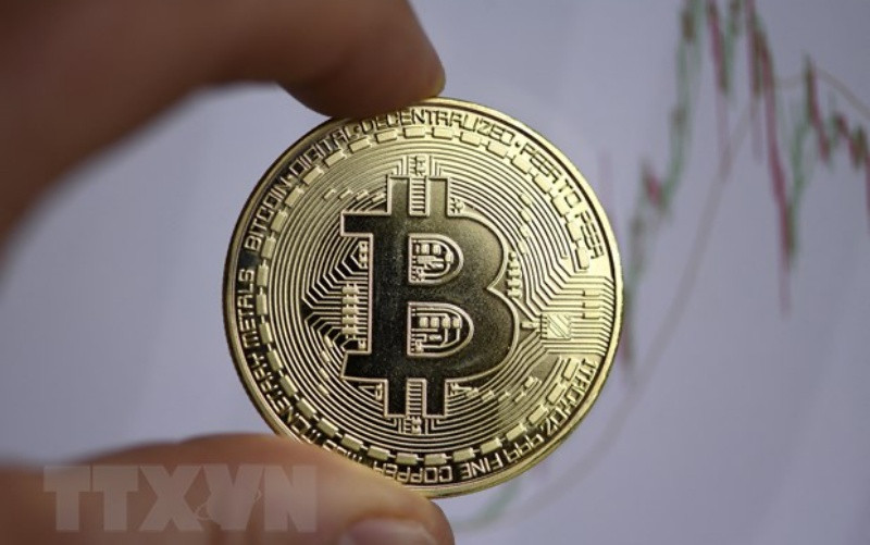 Đồng tiền điện tử Bitcoin. (Ảnh: AFP/TTXVN)
