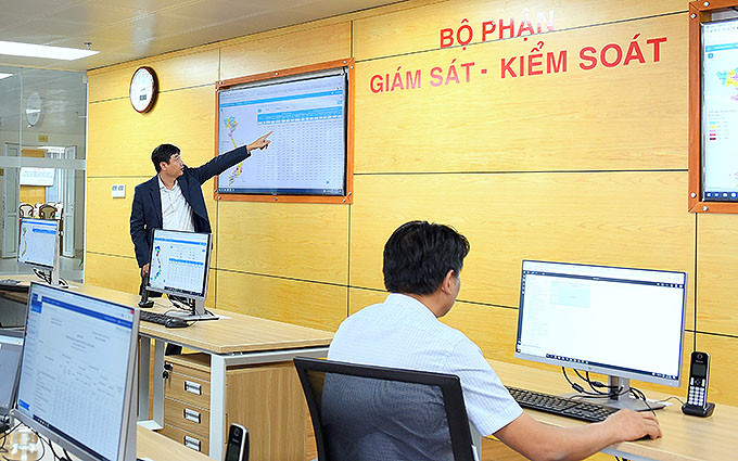 Bộ phận Giám sát - Kiểm soát các nghiệp vụ bảo hiểm xã hội , bảo hiểm y tế của Bảo hiểm xã hội Hà Nội (Ảnh: Bảo hiểm xã hội Hà Nội).