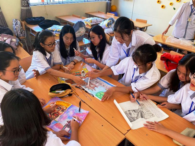 Học sinh Hà Nội sáng tác về nhà giáo Chu Văn An.