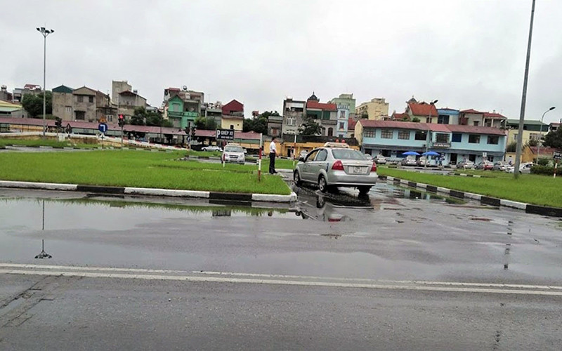 Một cơ sở đào tạo, sát hạch lái xe tại TP Hà Nội.