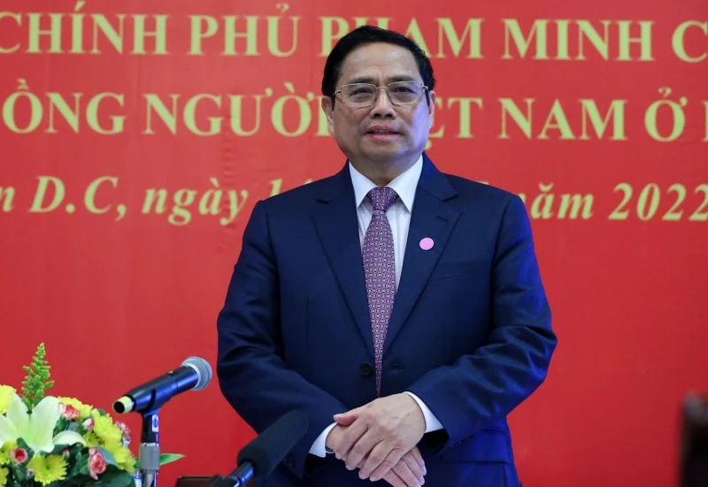 Thủ tướng Chính phủ Phạm Minh Chính. (Ảnh: Nhật Bắc)