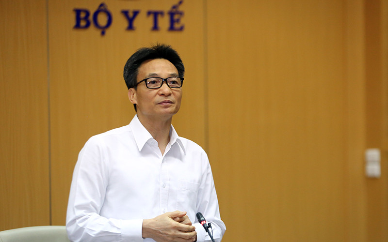 Phó Thủ tướng Vũ Đức Đam chủ trì cuộc họp. (Ảnh: VGP)