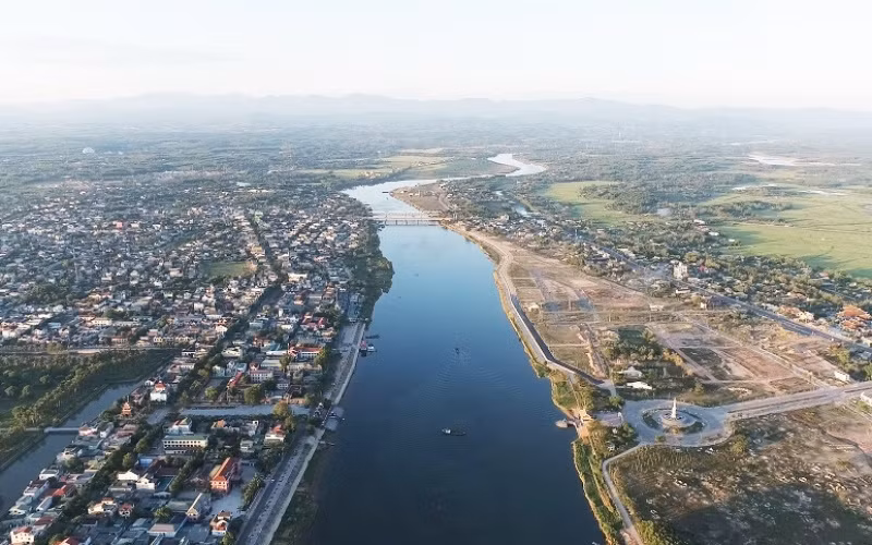 Thạch Hãn, dòng sông lớn nhất tỉnh Quảng Trị.