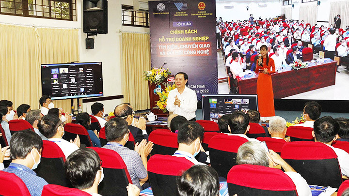 Hội thảo tại đầu cầu TP Hồ Chí Minh.