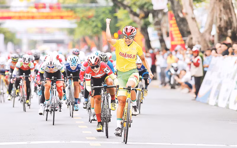 Nhiều cuộc “thử lửa” chất lượng cho đội tuyển xe đạp trước thềm SEA Games 31. Ảnh | DƯƠNG THU