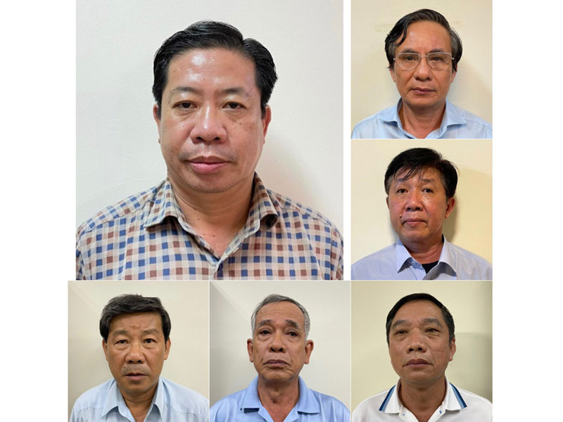 Các bị can vừa bị Cơ quan điều tra khởi tố.