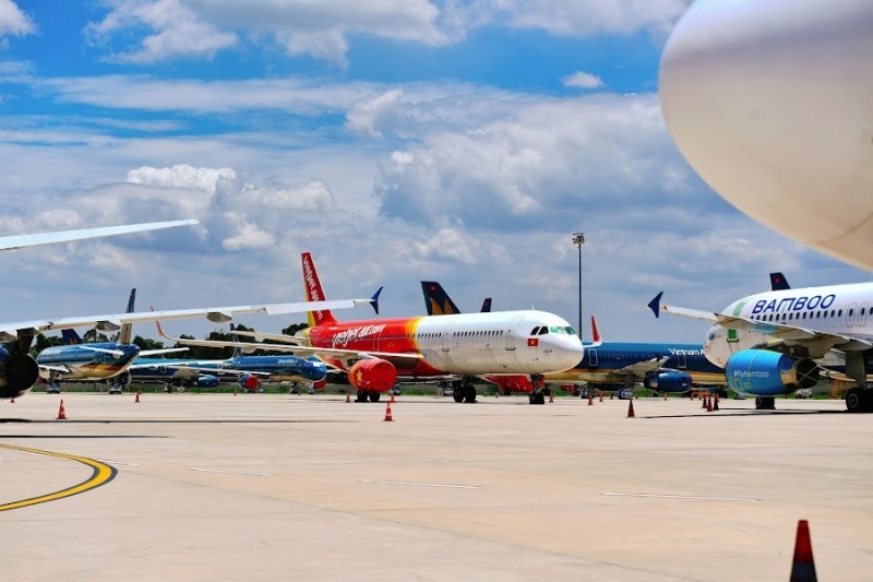Các hãng bay trong nước đã sẵn sàng cất cánh trở lại mạng bay nội địa. (Ảnh: Cục Hàng không Việt Nam)