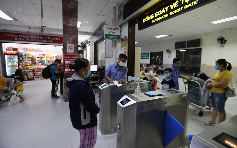 Đường sắt triển khai trả vé tàu qua mạng