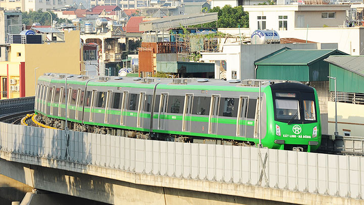 Đường sắt Cát Linh - Hà Đông chạy thử 287 lượt/ngày