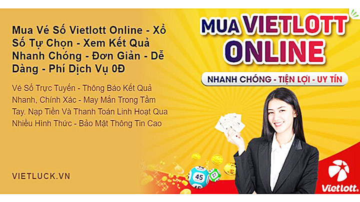 Dịch vụ trực tuyến mua hộ xổ số