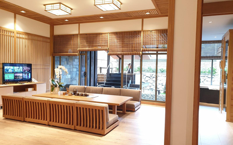 Phòng washitsu tại Yoko Onsen Quang Hanh 