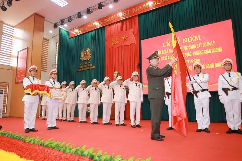 70 năm Ngày thành lập Cục Cảnh sát quản lý trại giam, cơ sở giáo dục bắt buộc, trường giáo dưỡng