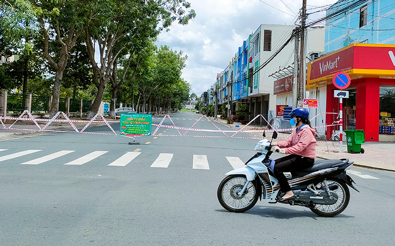 TP Cao Lãnh cùng bảy huyện, thành phố thực hiện giãn cách xã hội theo Chỉ thị 15+.