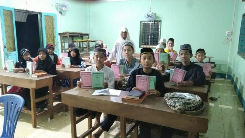 Một giờ học ngôn ngữ dân tộc ở Trà Vinh.