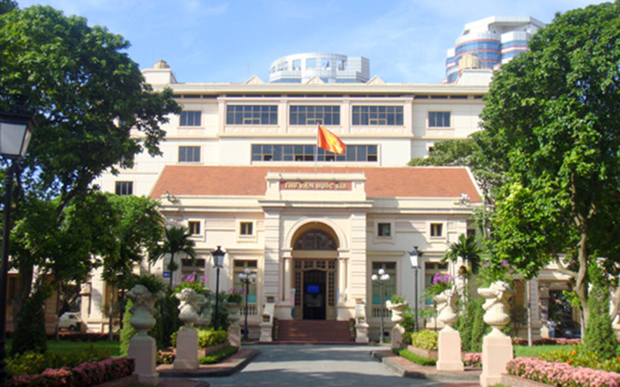 Thư viện Quốc gia Việt Nam (Ảnh minh họa: NLV).