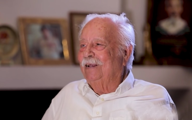 Anh hùng Lực lượng vũ trang nhân dân Việt Nam Nguyễn Văn Lập khi trả lời phỏng vấn VTV. (Ảnh: VTV)