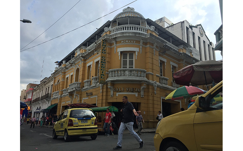 Một góc phố Cali.