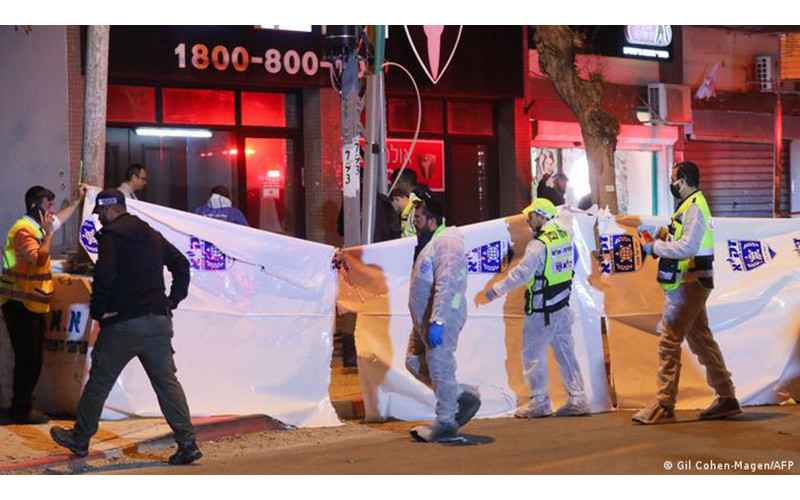 Hiện trường vụ xả súng. (Nguồn: AFP)