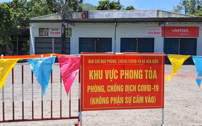 Thành phố Tuy Hòa giãn cách xã hội thêm một xã