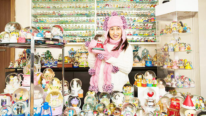 Bộ sưu tập quả cầu tuyết