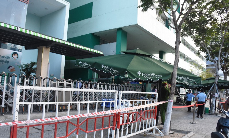 Công an túc trực, giám sát tại Bệnh viện Hoàn Mỹ Đà Nẵng từ chiều nay, 3-5.