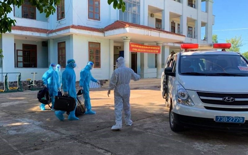 Quảng Bình đã kích hoạt thêm nhiều khu cách ly tập trung ở các trường học để đưa người dân về quê vào cách ly